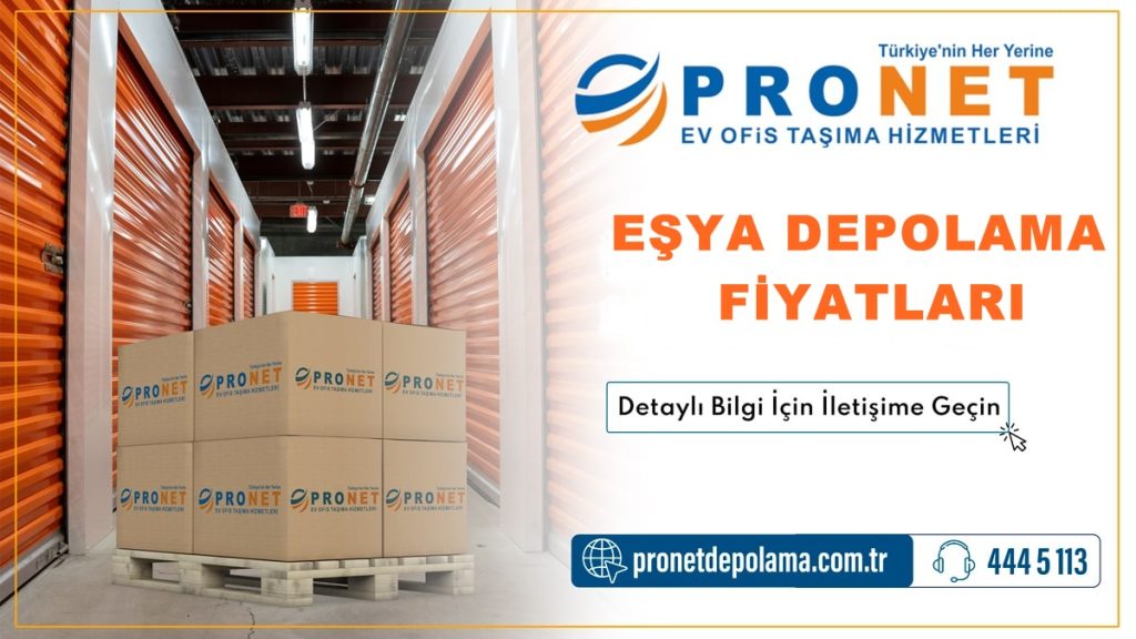 eşya depolama fiyatları