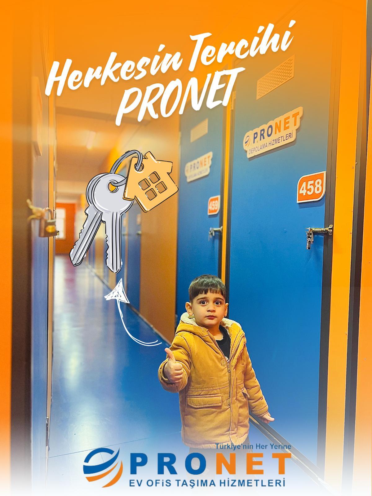 pronet eşya depolama